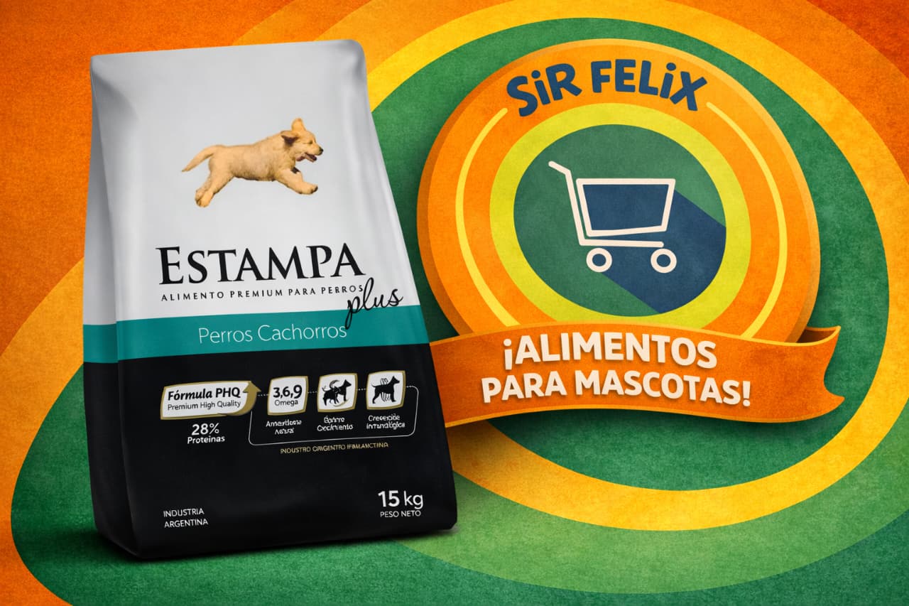 Estampa plus cachorro-15kg